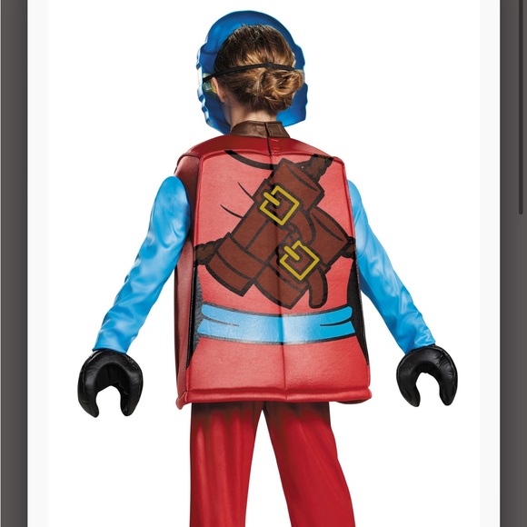 Lego ninjago Nya Deluxe Costume size 4-6 - Picture 2 of 8